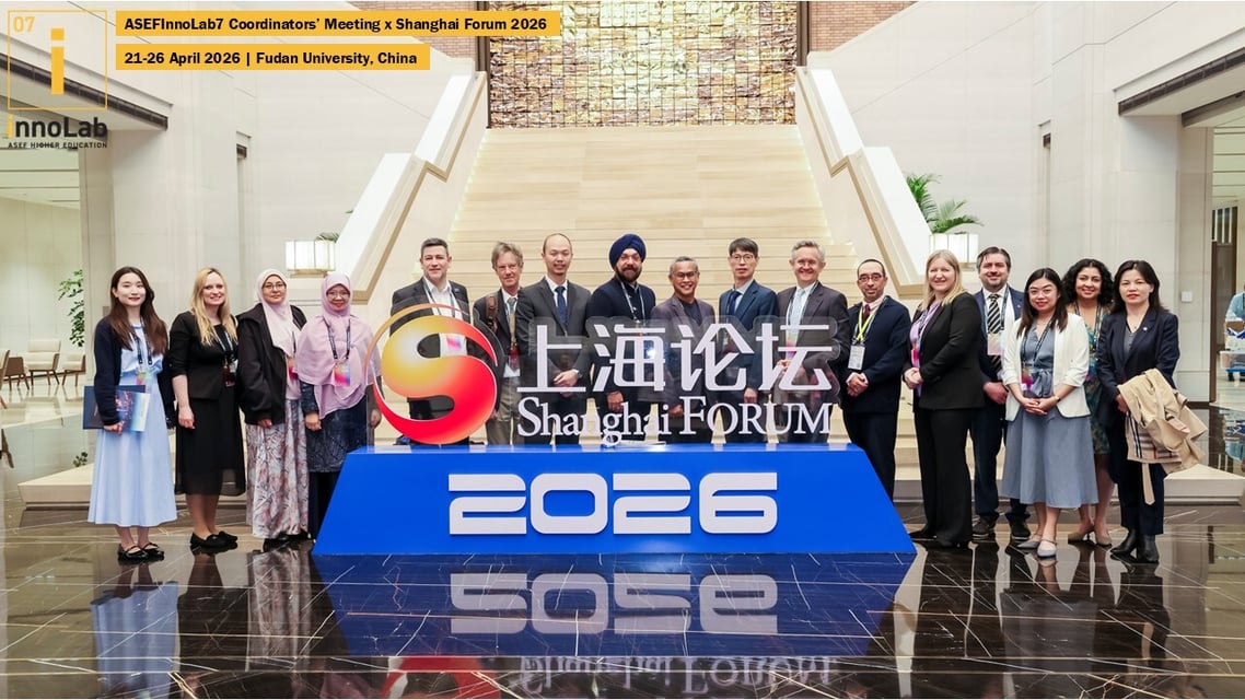 ASEFInnoLab7 Coordinators Meeting x Shanghai Forum 2026